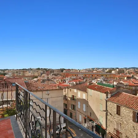 Appartement Old 2 Terraces Sea And Mountain Views Antibes